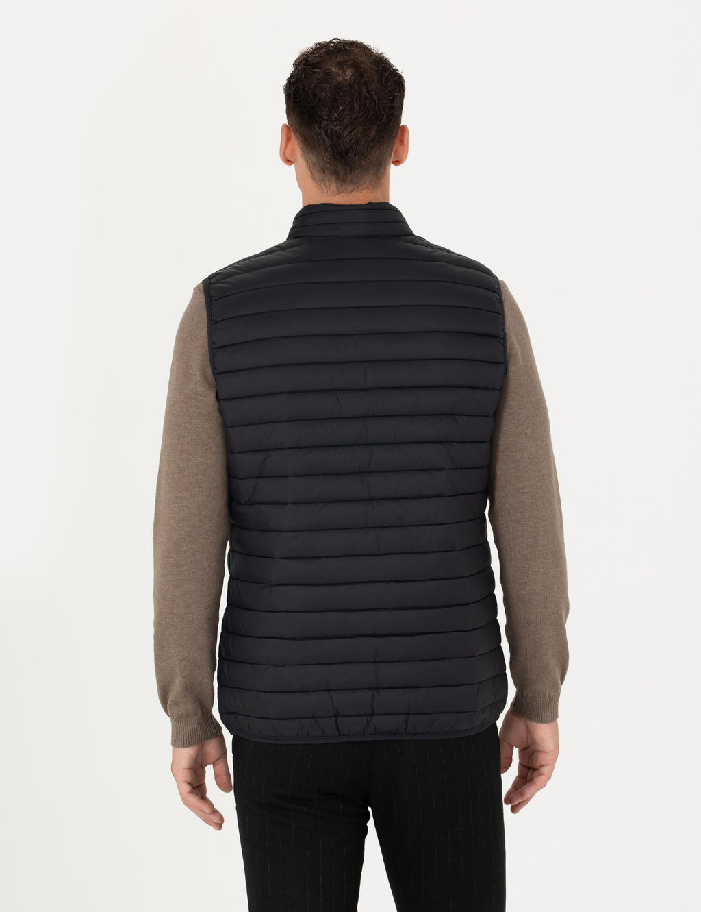 Siyah Slim Fit Yelek - Pierre cardin фото 5