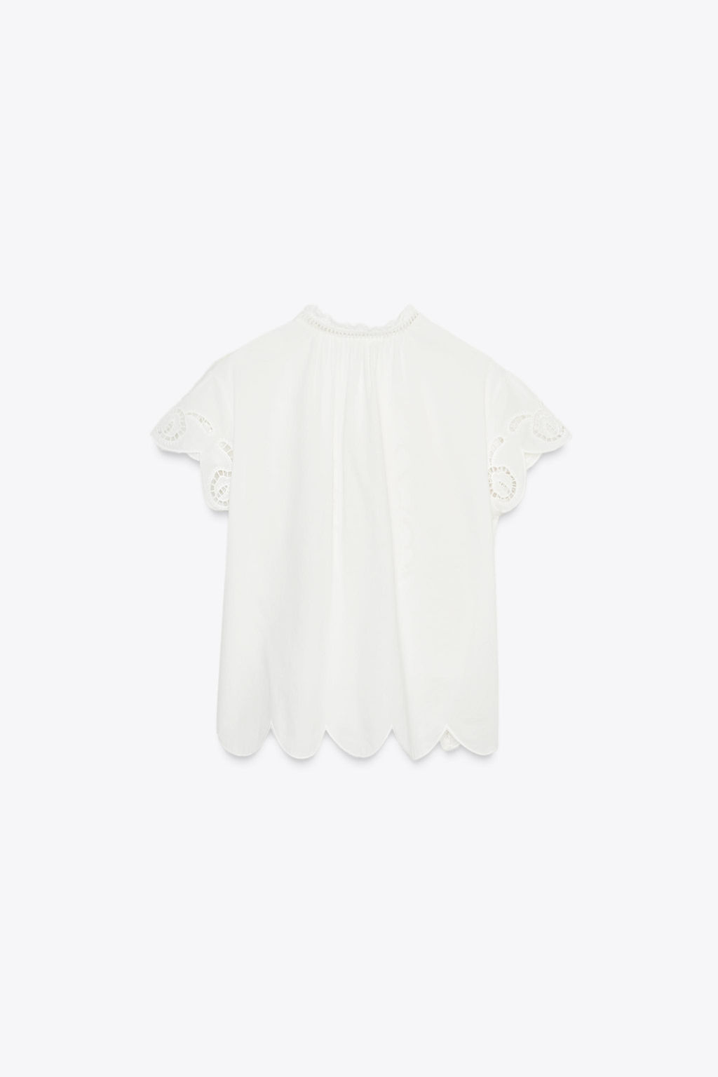 ZW COLLECTION EMBROIDERED TOP - Zara фото 5