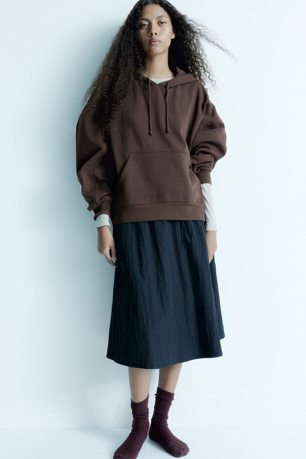 Sudadera oversize con capucha - H&m фото 2