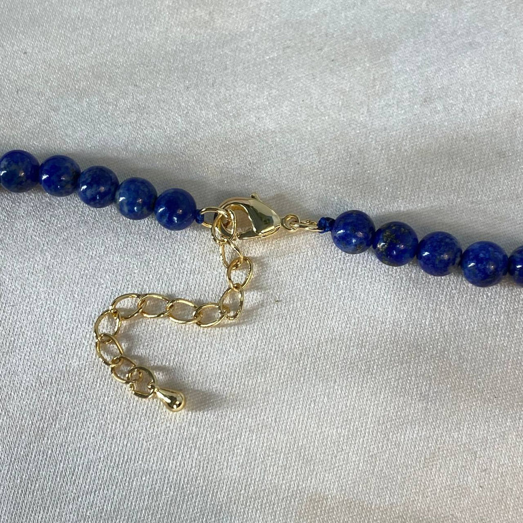 Бусы из Лузурита