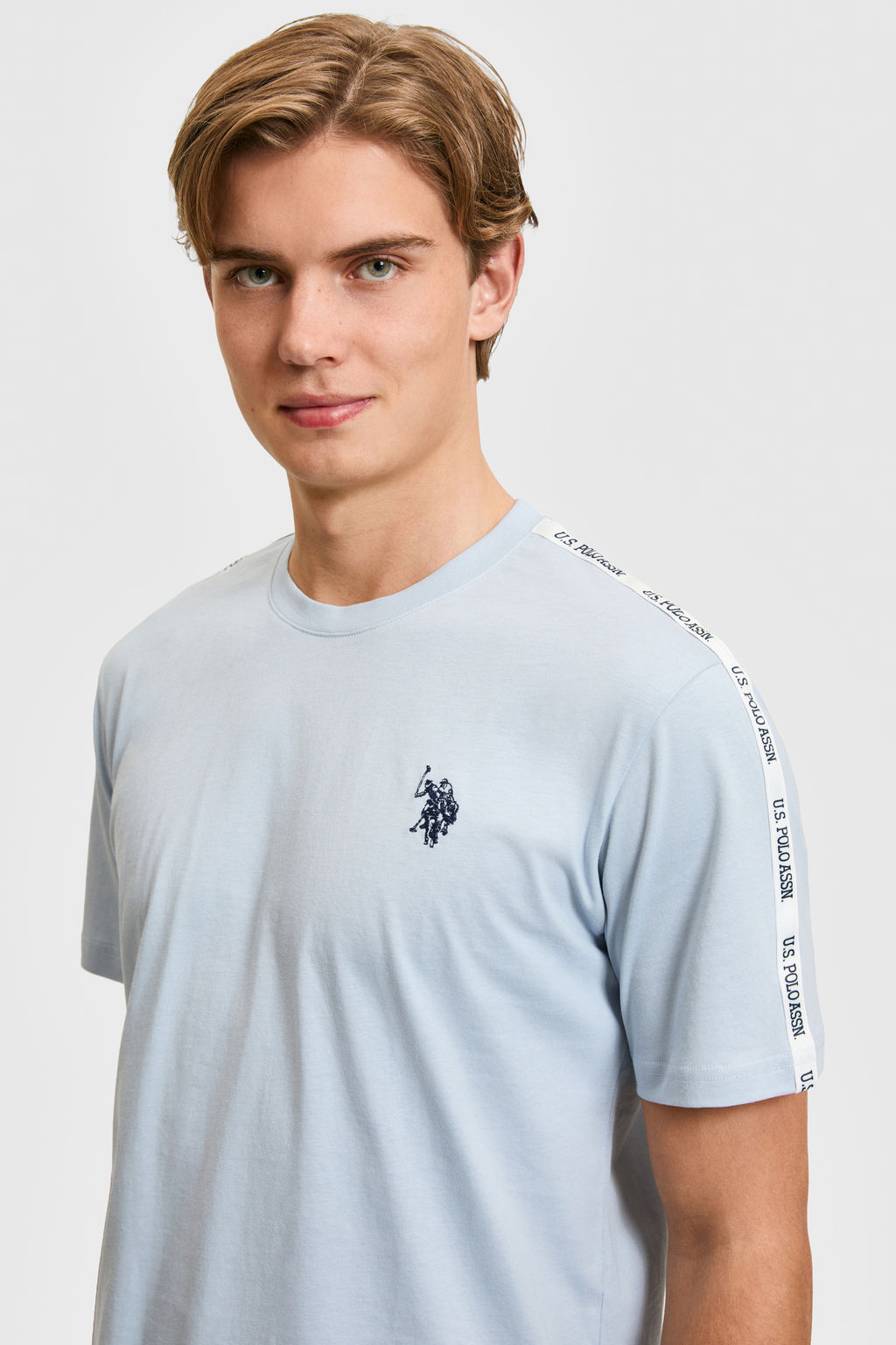 Erkek A__k Mavi Pijama Tak_m_ - U.s. polo assn фото 2
