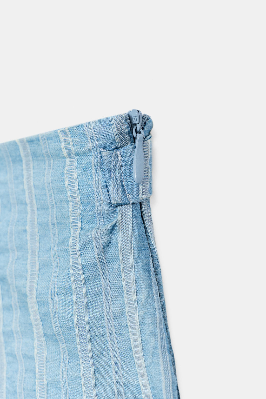 SHORTS MINI RAYAS / Azul claro - Zara фото 10