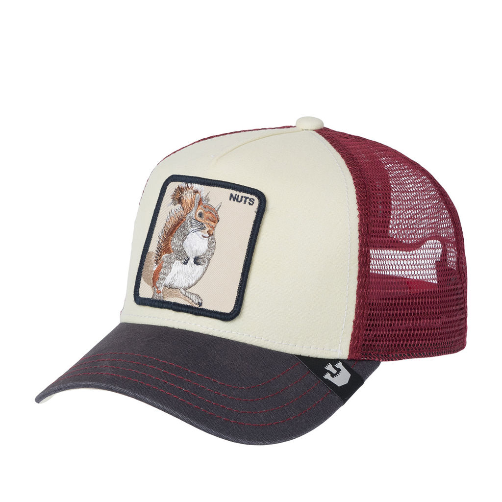 Бейсболка GOORIN BROTHERS арт. 101-0455 (бежевый / синий / бордовый)