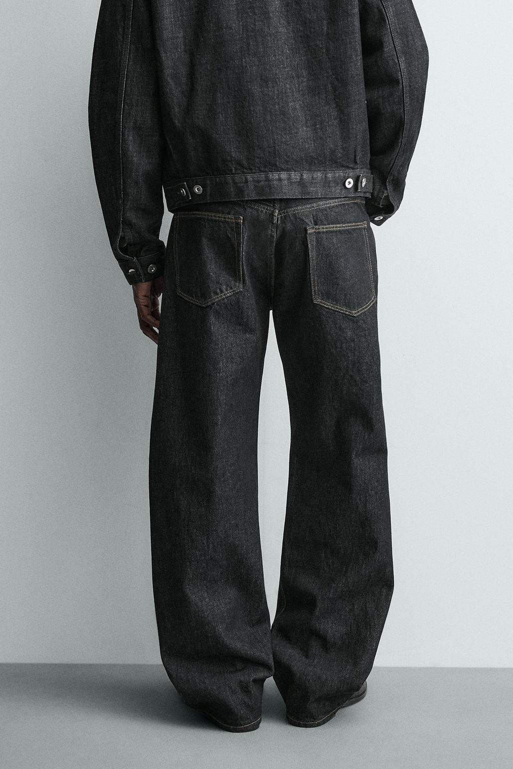 JEANS LOOSE FIT / ?ndigo - Zara фото 12