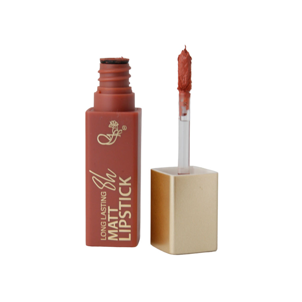 .FFleur L480 Стойкая жидкая матовая помада Long Lasting 8H тон 04 Caramel