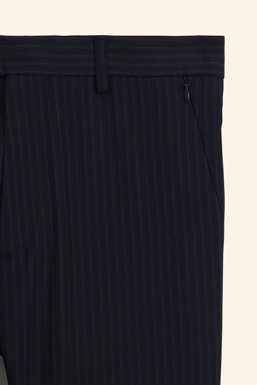 LIMITED EDITION PINSTRIPE SKINNY TROUSERS - Zara фото 9