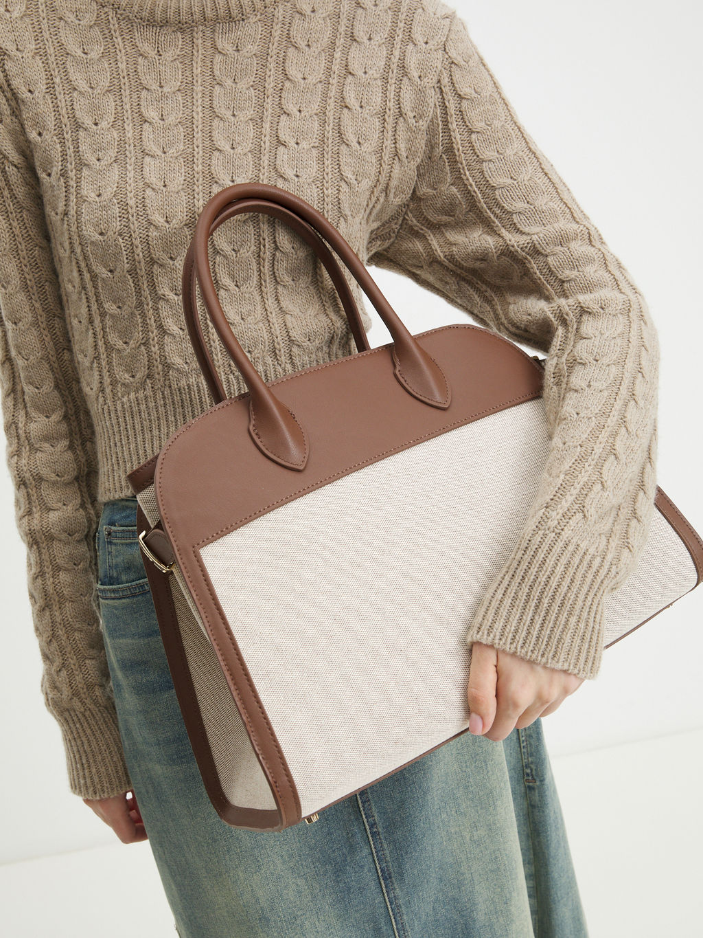 Женский тоут TENDANCE Артикул 4352561, бежевый  фото 3