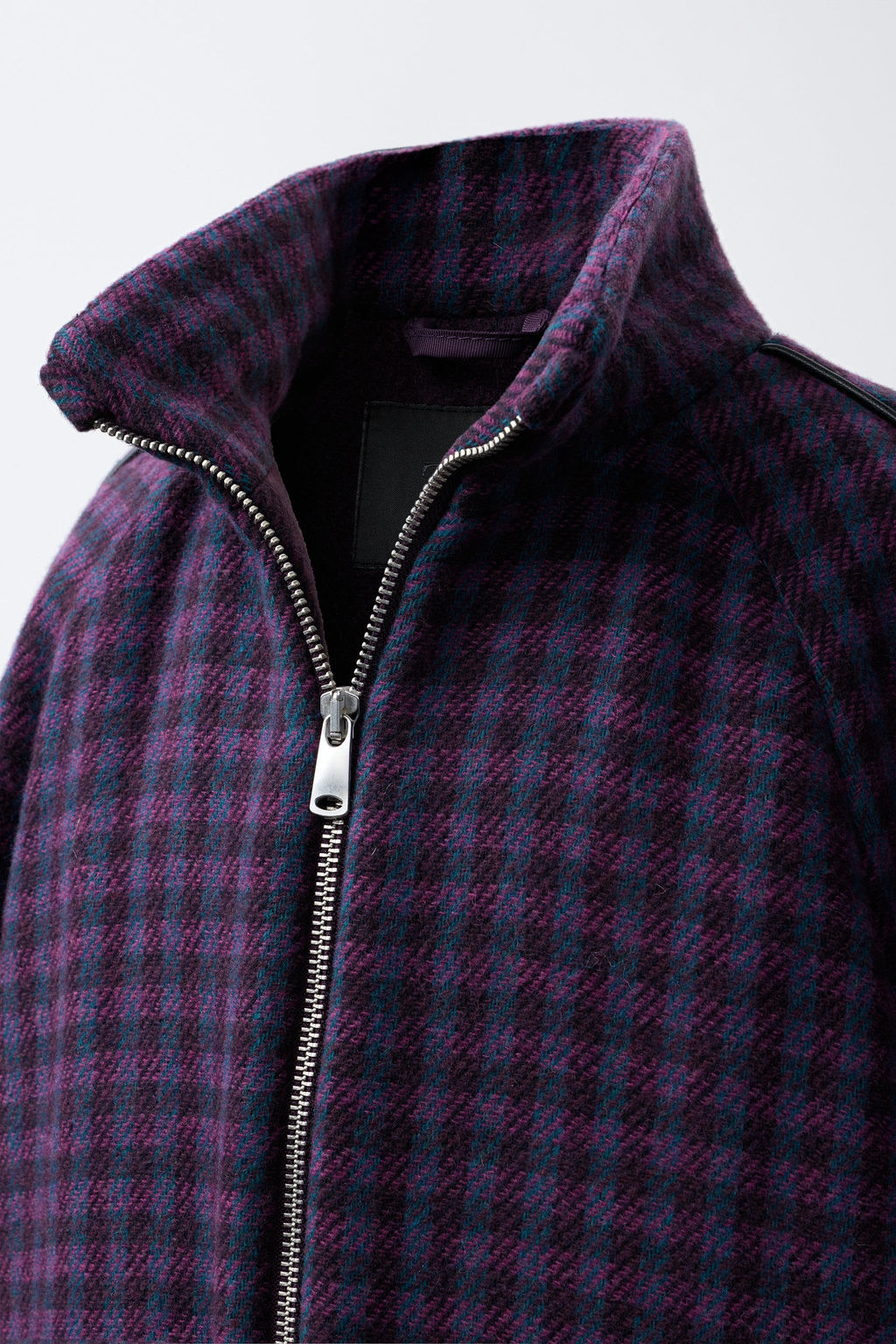 GINGHAM CHECK JACKET - Zara фото 5