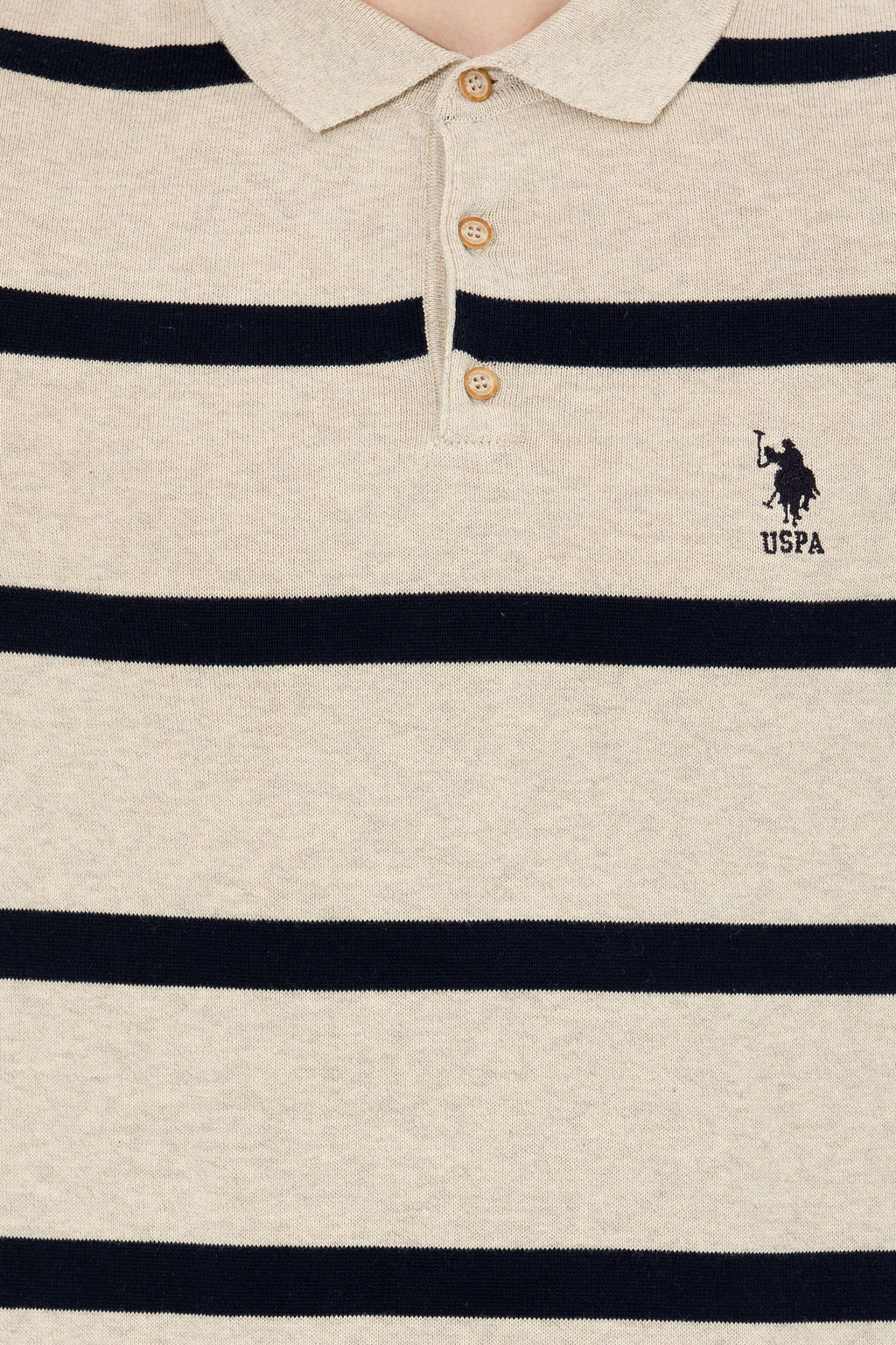 Мужской свитер из трикотажа Stone Melange - U.s. polo assn фото 18