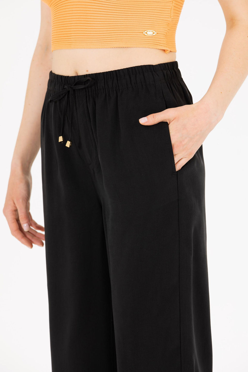 U. S. Polo Assn Женские черные брюки - U.s. polo assn фото 6