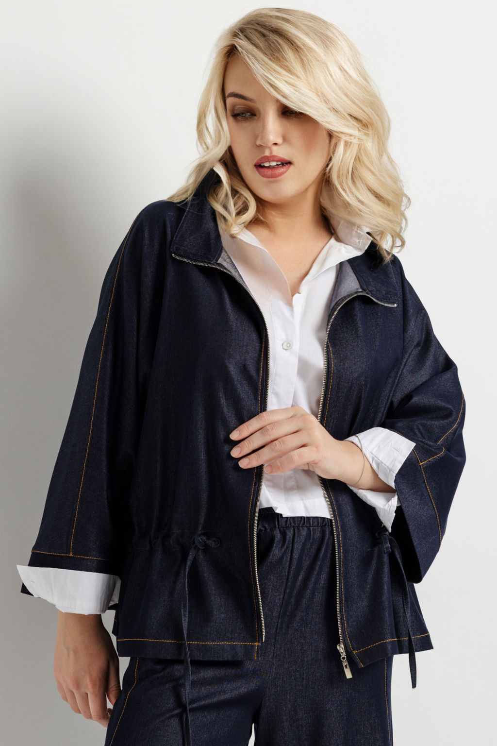 Жакет женский 4511/02/Синий, джинс