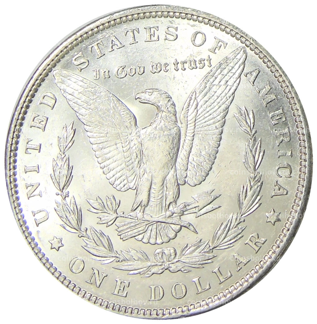 1 доллар 1890 года США Доллар Моргана