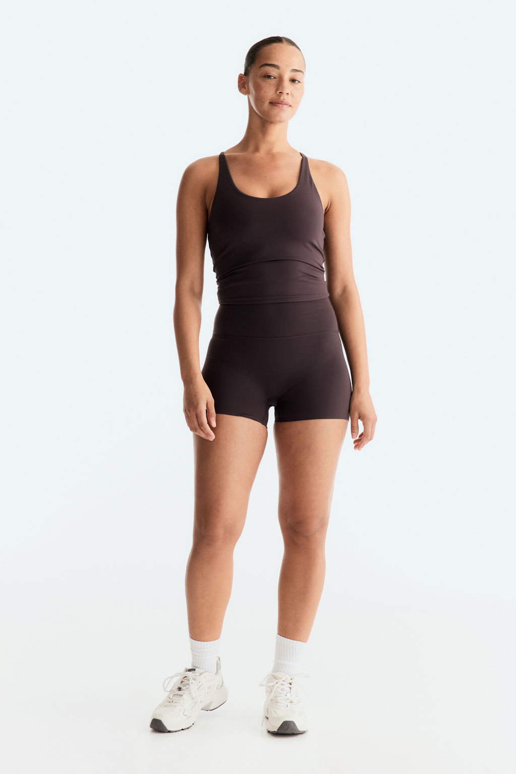 Sports hotpants with SculptMove - H&m фото 3