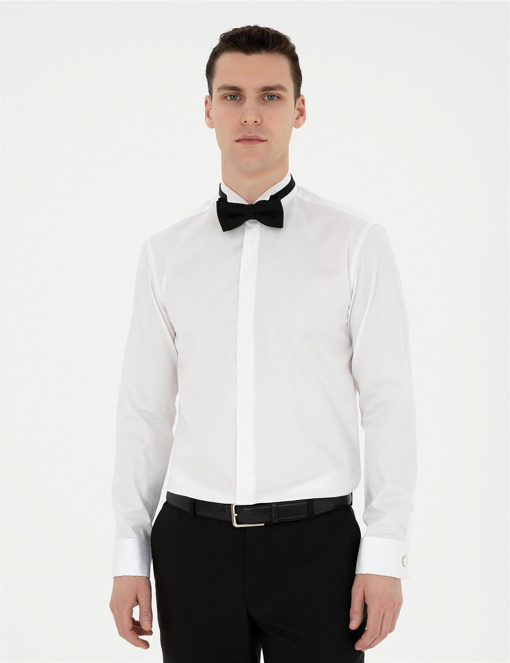 Beyaz Slim Fit Smokin G_mlek