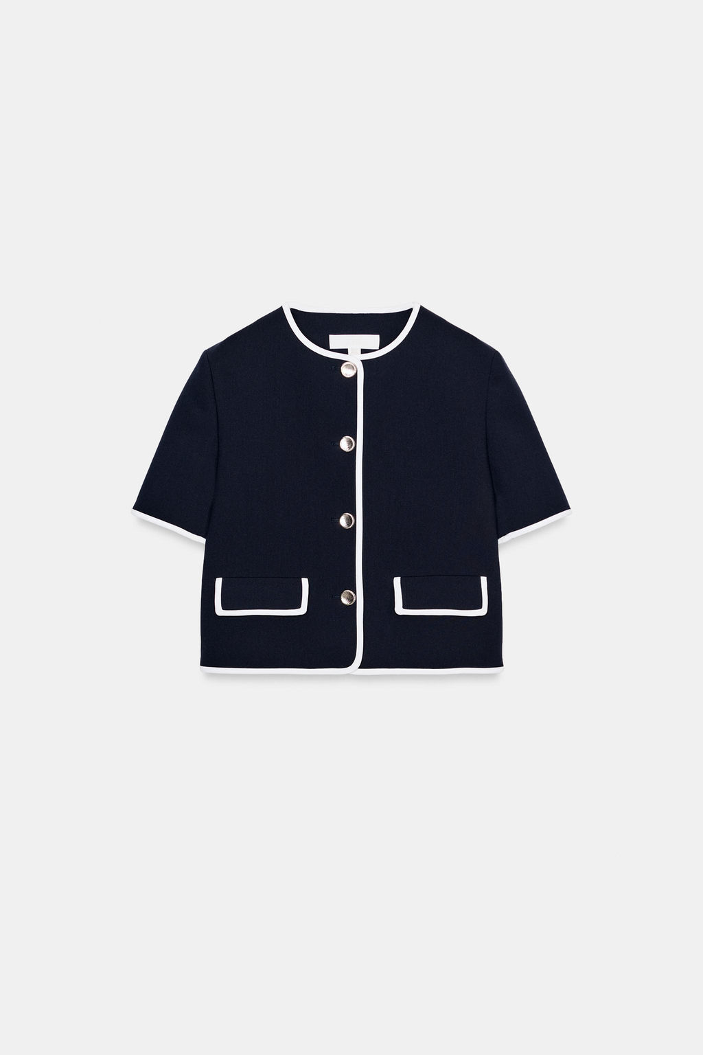 BLAZER MANGA CORTA / Marino