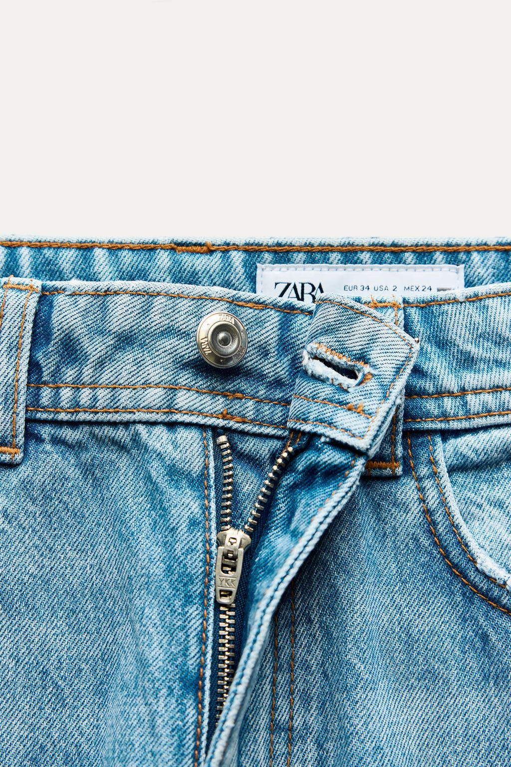 Z1975 MOM-FIT HIGH-WAIST JEANS - Zara фото 23