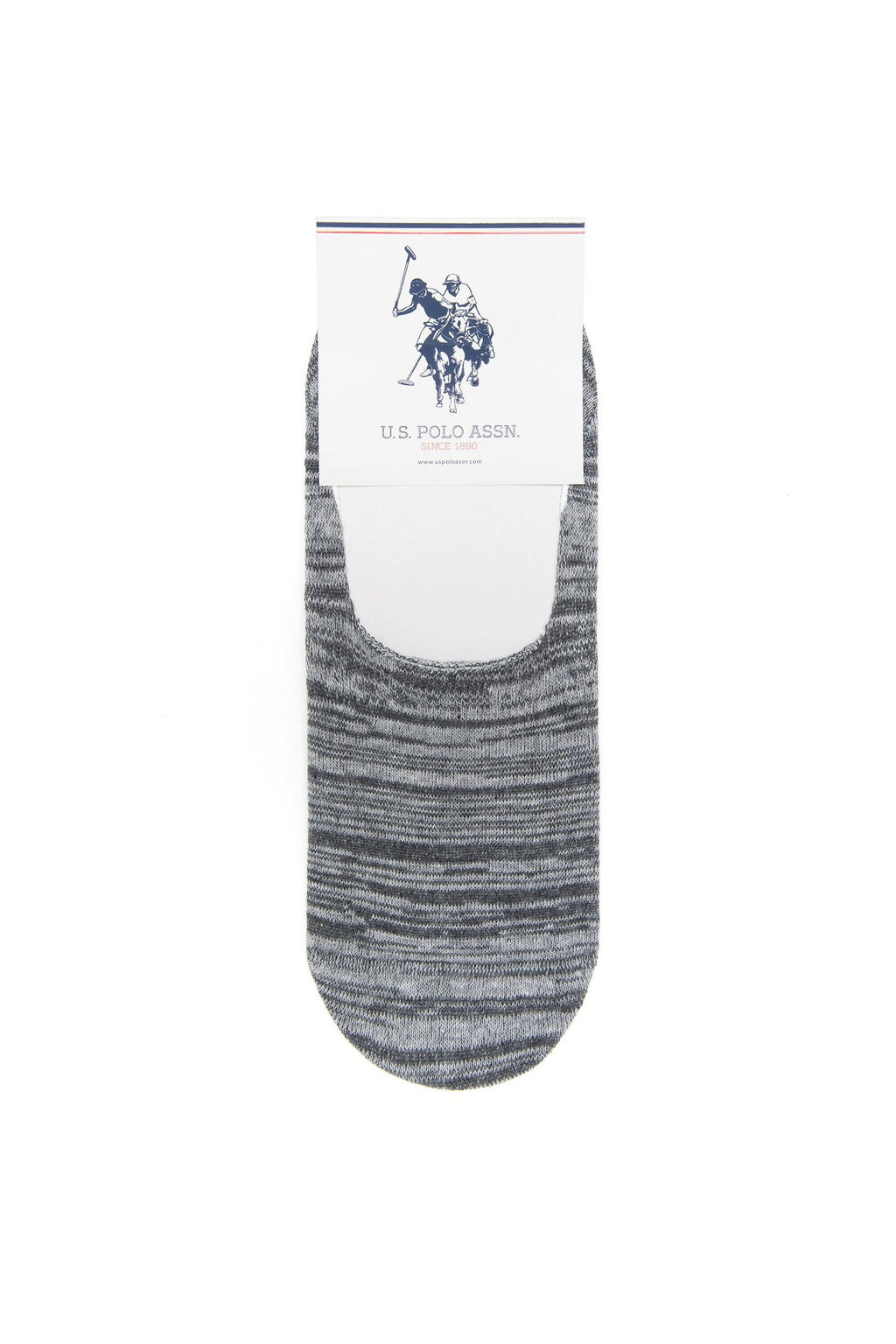 Мужские серые меланжевые носки Неожиданная скидка в корзине - U.s. polo assn фото 4