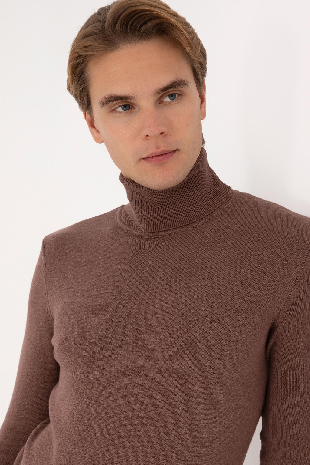 Erkek Vizon Melanj Basic Kazak - U.s. polo assn фото 2