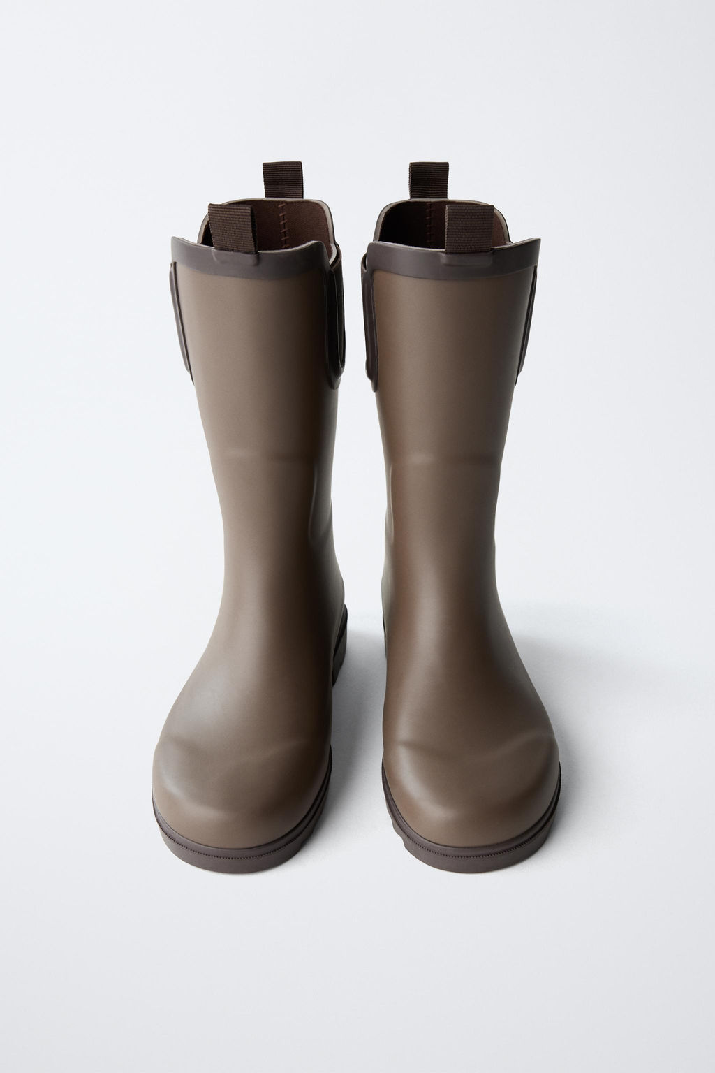 BOTA AGUA ALTA / Marr?n - Zara фото 5