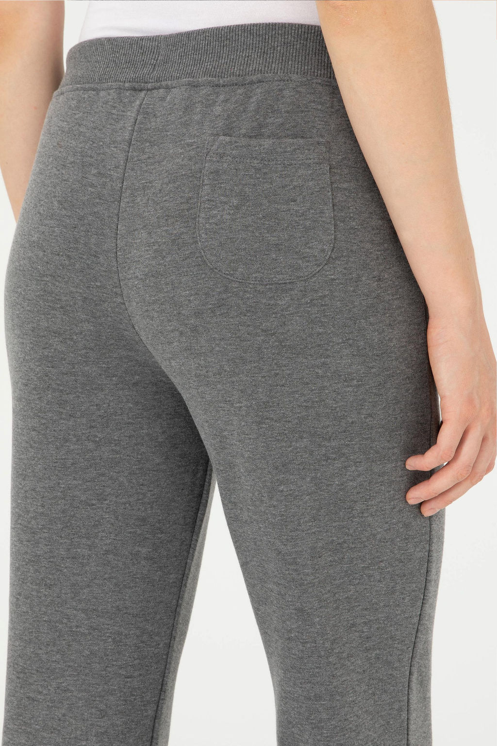 Женские спортивные штаны антрацитового меланжа - U.s. polo assn фото 6