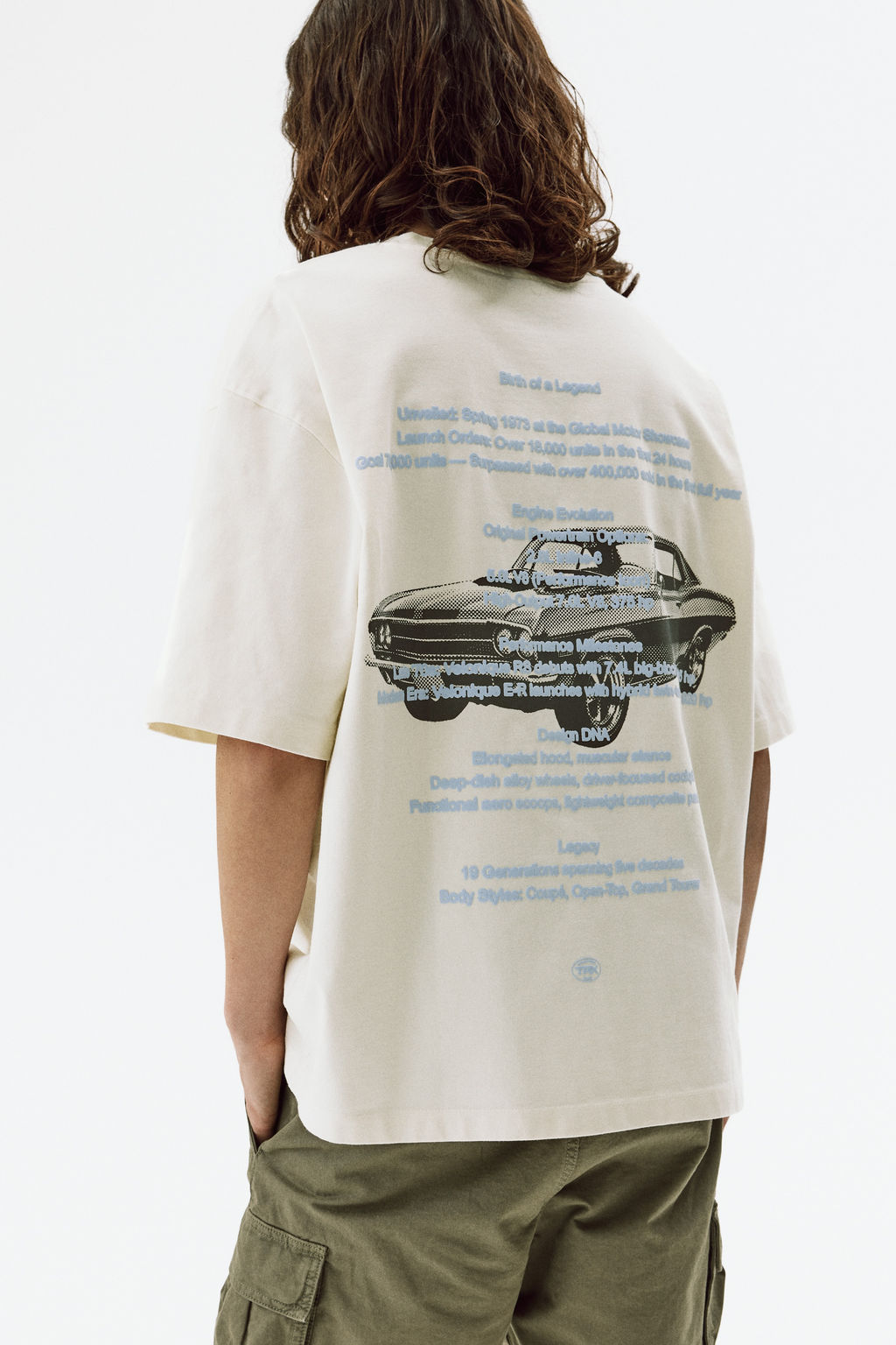 Camiseta estampada de algod?n Oversized Fit - H&m фото 5
