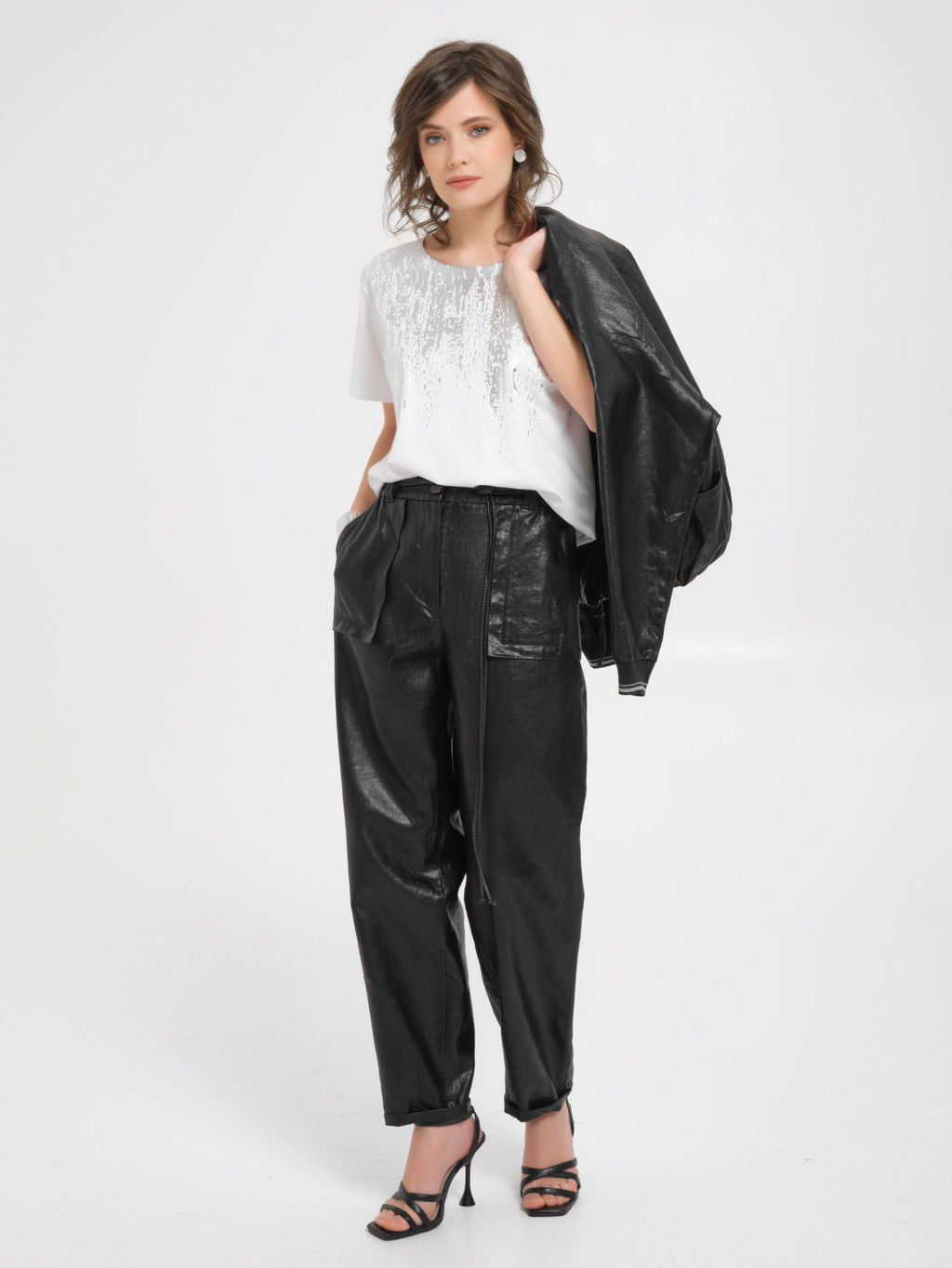 Футболка с принтом - Marchello marchellini фото 5