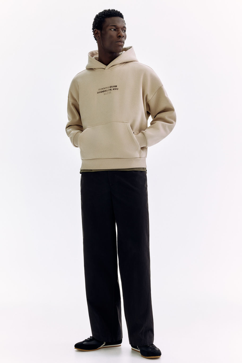 Sudadera con capucha Loose Fit - H&m фото 11