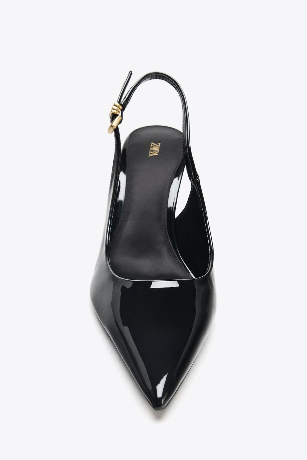 METAL BUCKLE HEELS - Zara фото 3