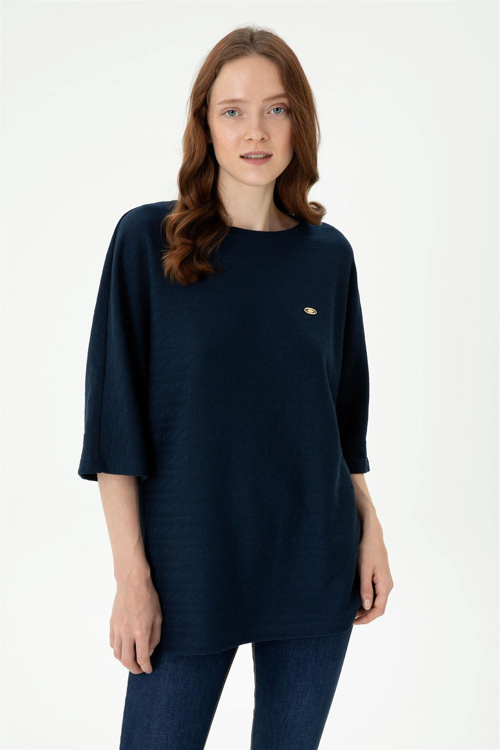 Женский темно-синий свитшот - U.s. polo assn фото 8