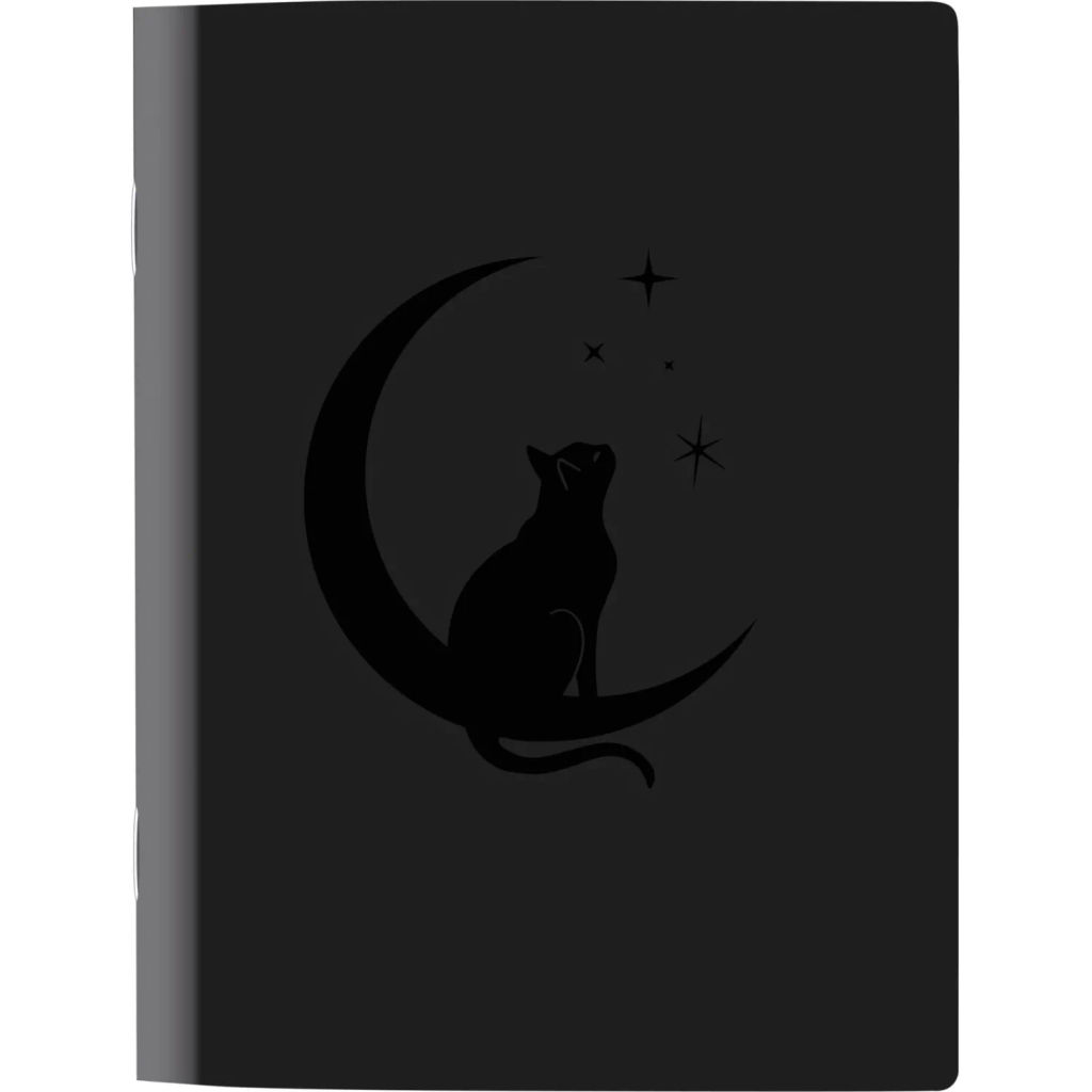 Тетрадь общая, Attache Selection Кошка 165x220 мм 48л. клетка скрепка  фото 2