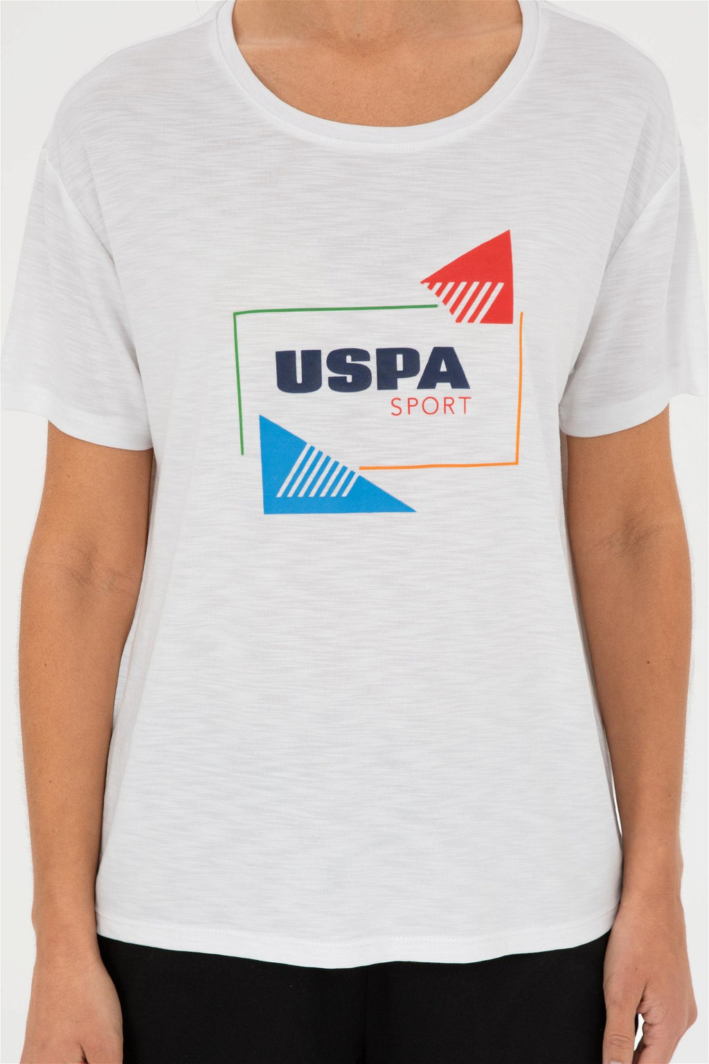 U. S. Polo Assn / Женская белая футболка - U.s. polo assn фото 6