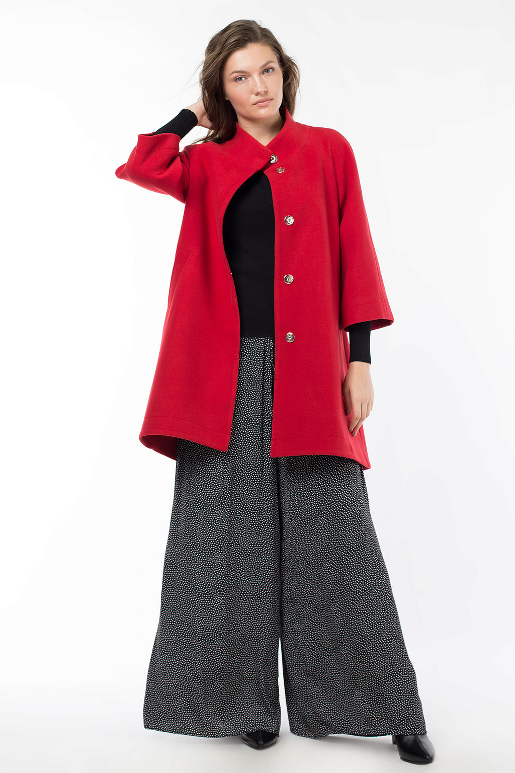 Пальто женское демисезонное - El podio фото 2