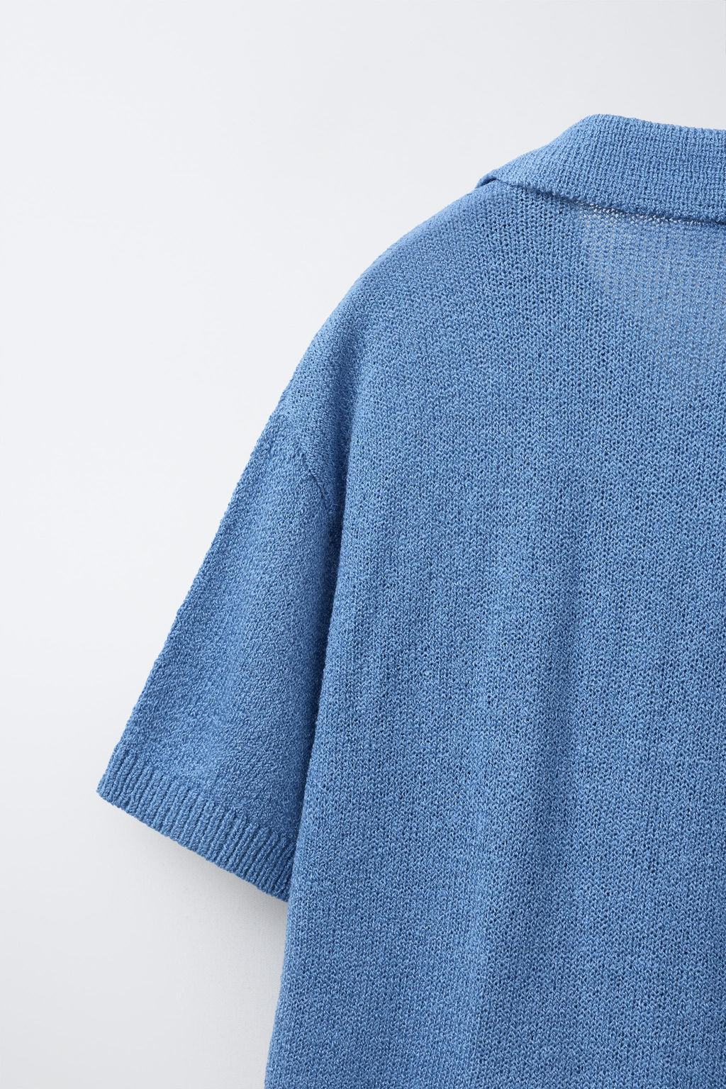 POLO PUNTO R?STICO BOLSILLO / Azul?n - Zara фото 5