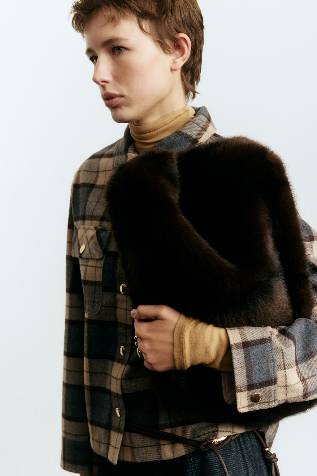 Chaqueta camisera oversize - H&m фото 8