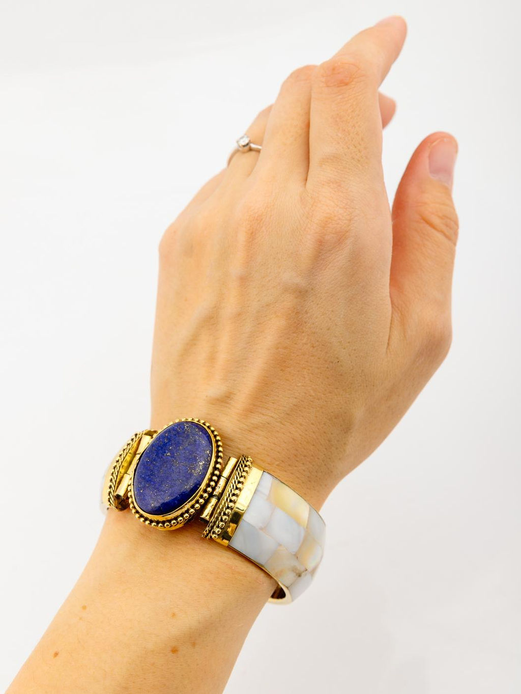 Украшение Браслет с перламутром №509/17 - Ганг фото 3