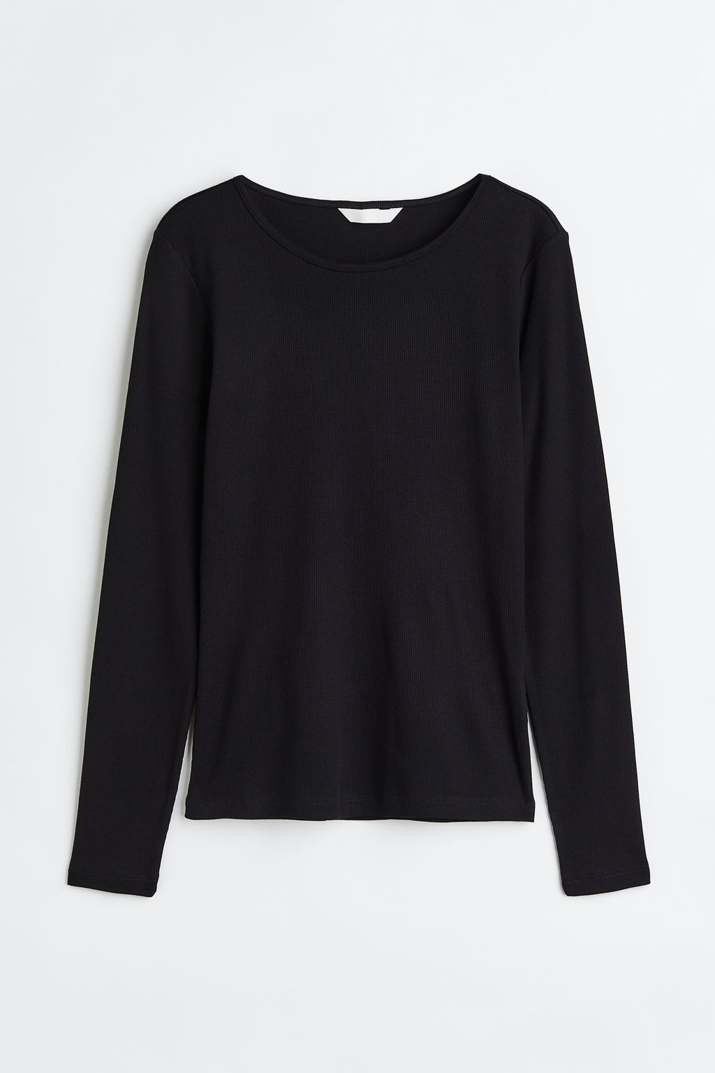 Camiseta en punto de canale - H&m фото 8