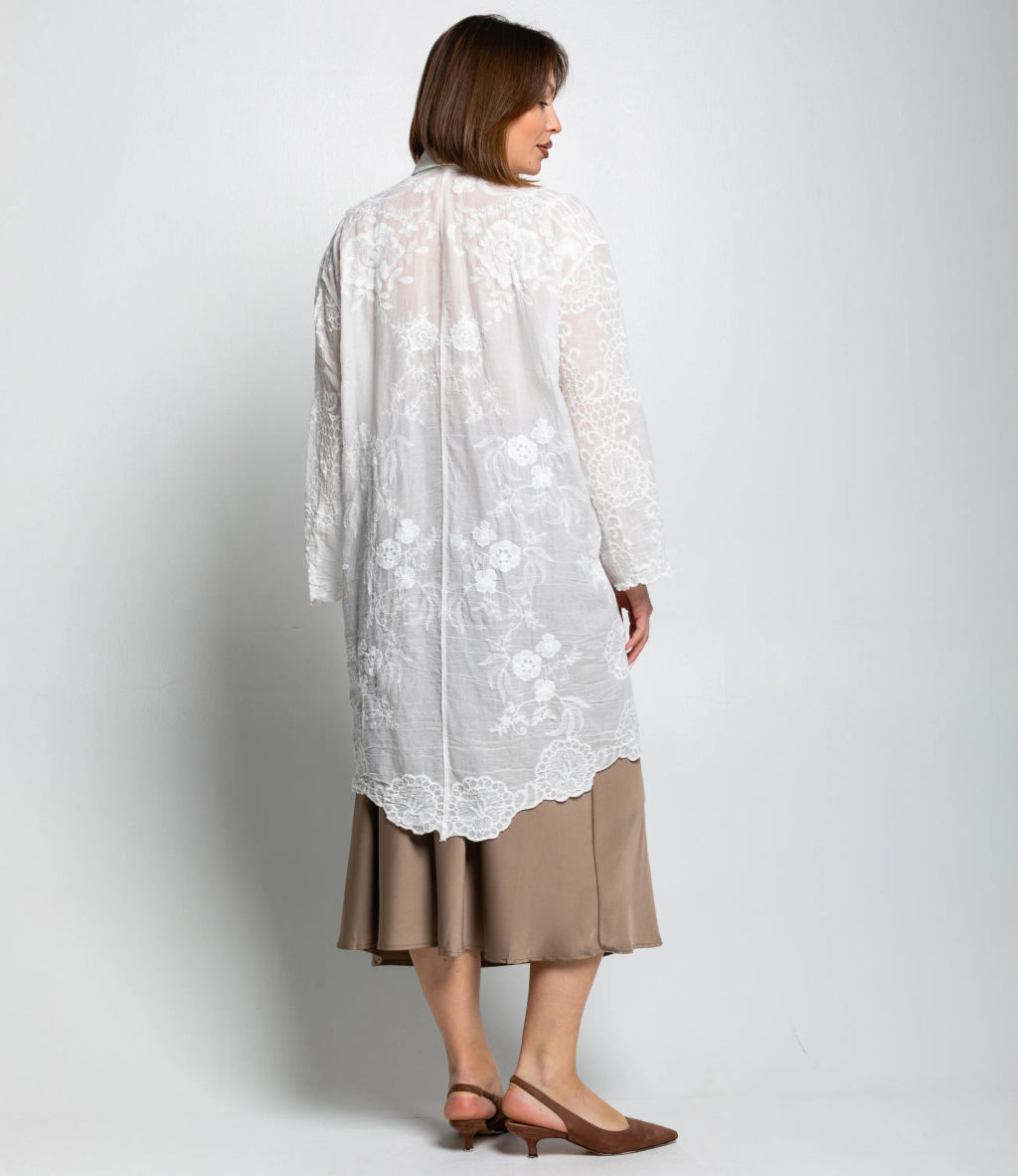 Рубашка #КТ702 (4), белый - Dommod фото 4