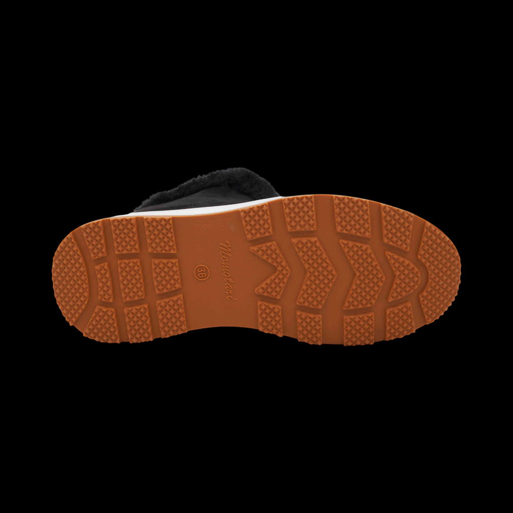 Ботинки на меху ВК126-1 черные