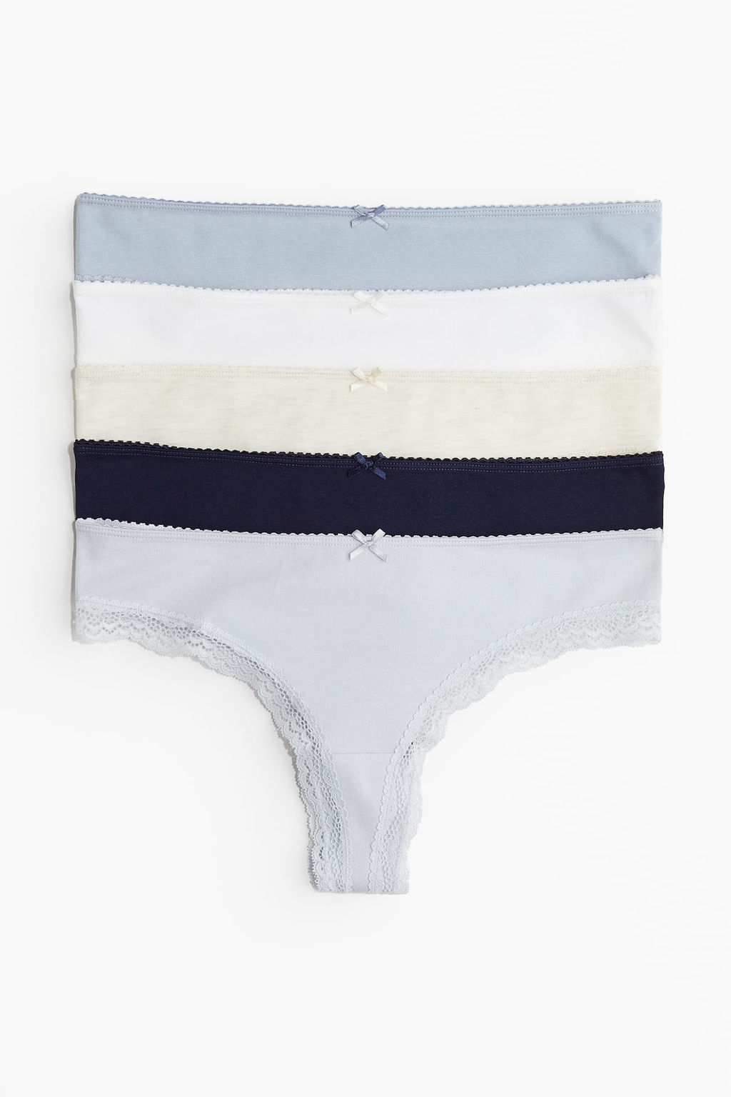 Pack de 5 bragas Brazilian