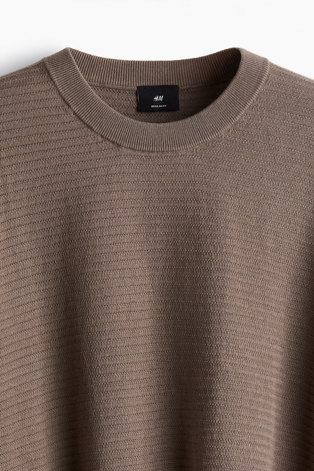 Jersey en punto con textura Regular Fit - H&m фото 8