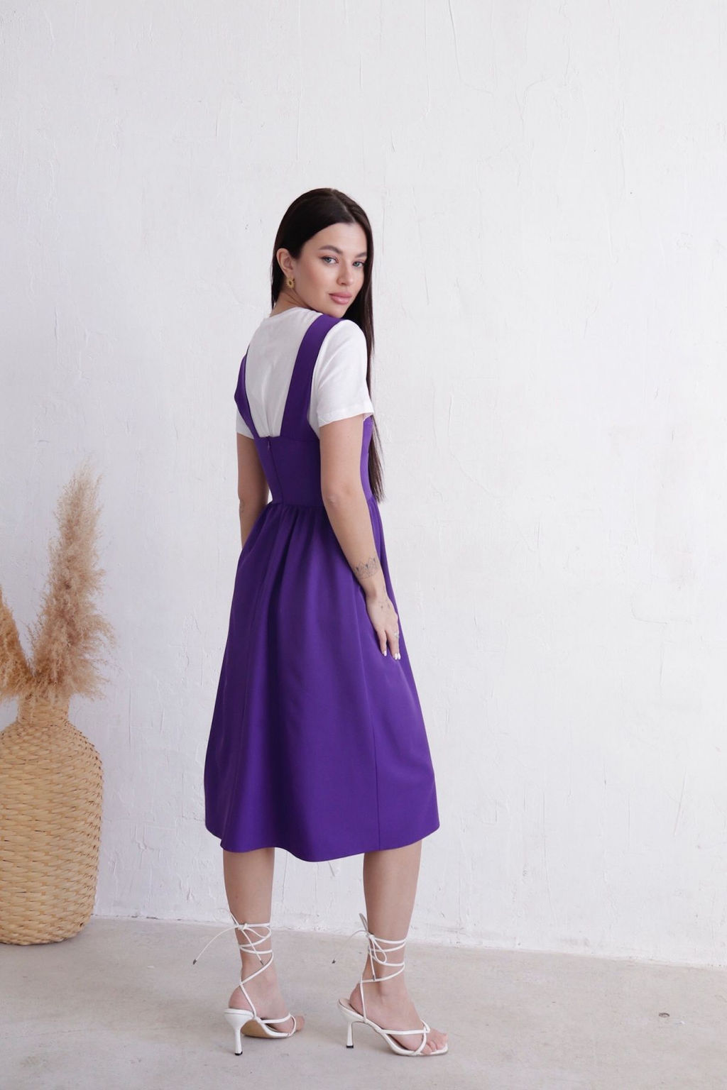 Платье-бюстье аметистовое - Martichelli фото 18