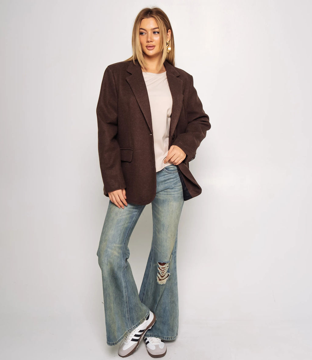 Пиджак #КТ55757, шоколадный - Dommod фото 4