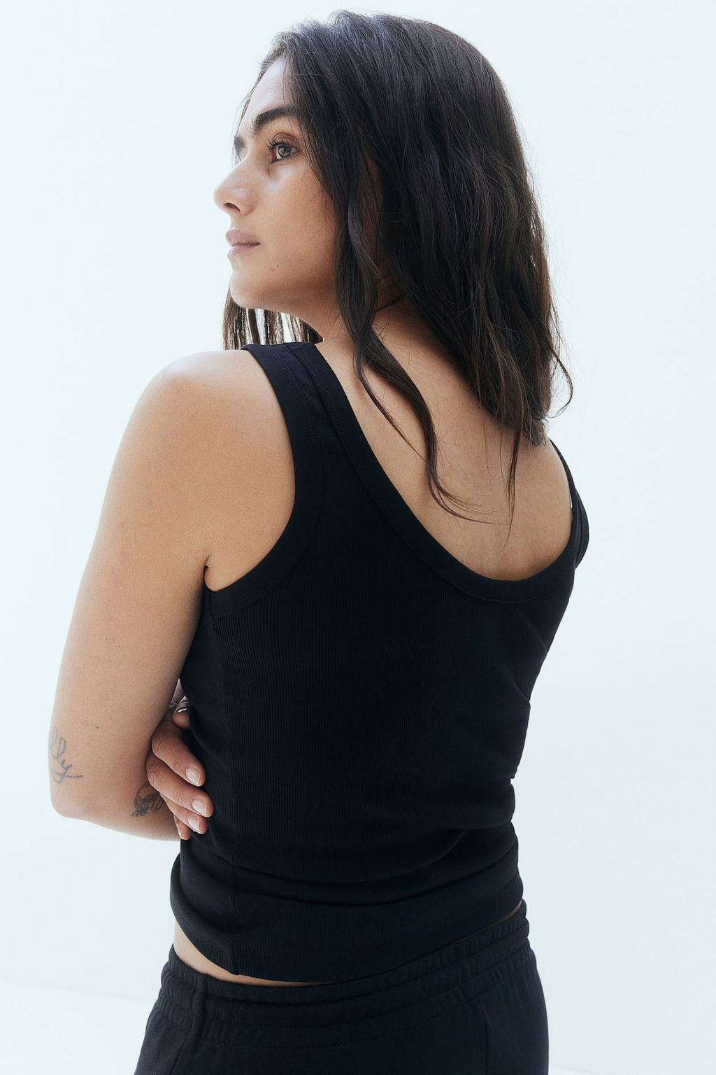 Camiseta de tirantes en canale - H&m фото 4