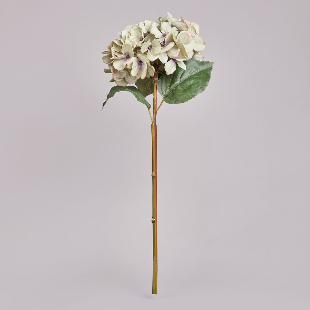 ЦВЕТОК ИСКУССТВЕННЫЙ ГОРТЕНЗИЯ ВЫСОТА=52СМ. - Lefard фото 2