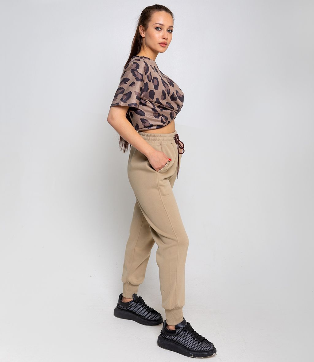 Брюки #КТ8101 (2), бежевый - Dommod фото 3