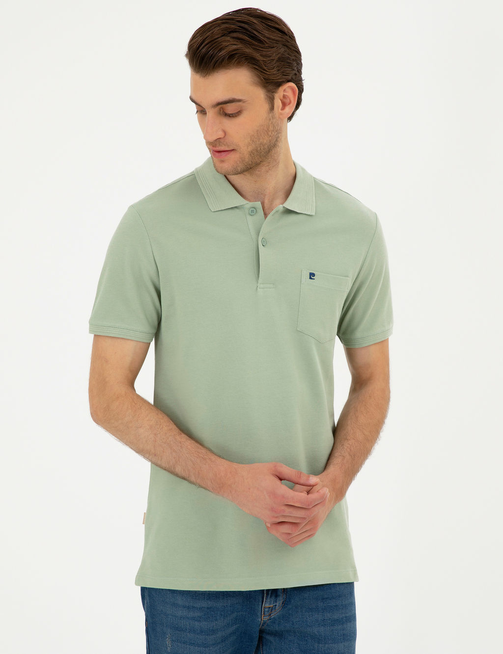 Ye_il Regular Fit Basic Ti__rt
