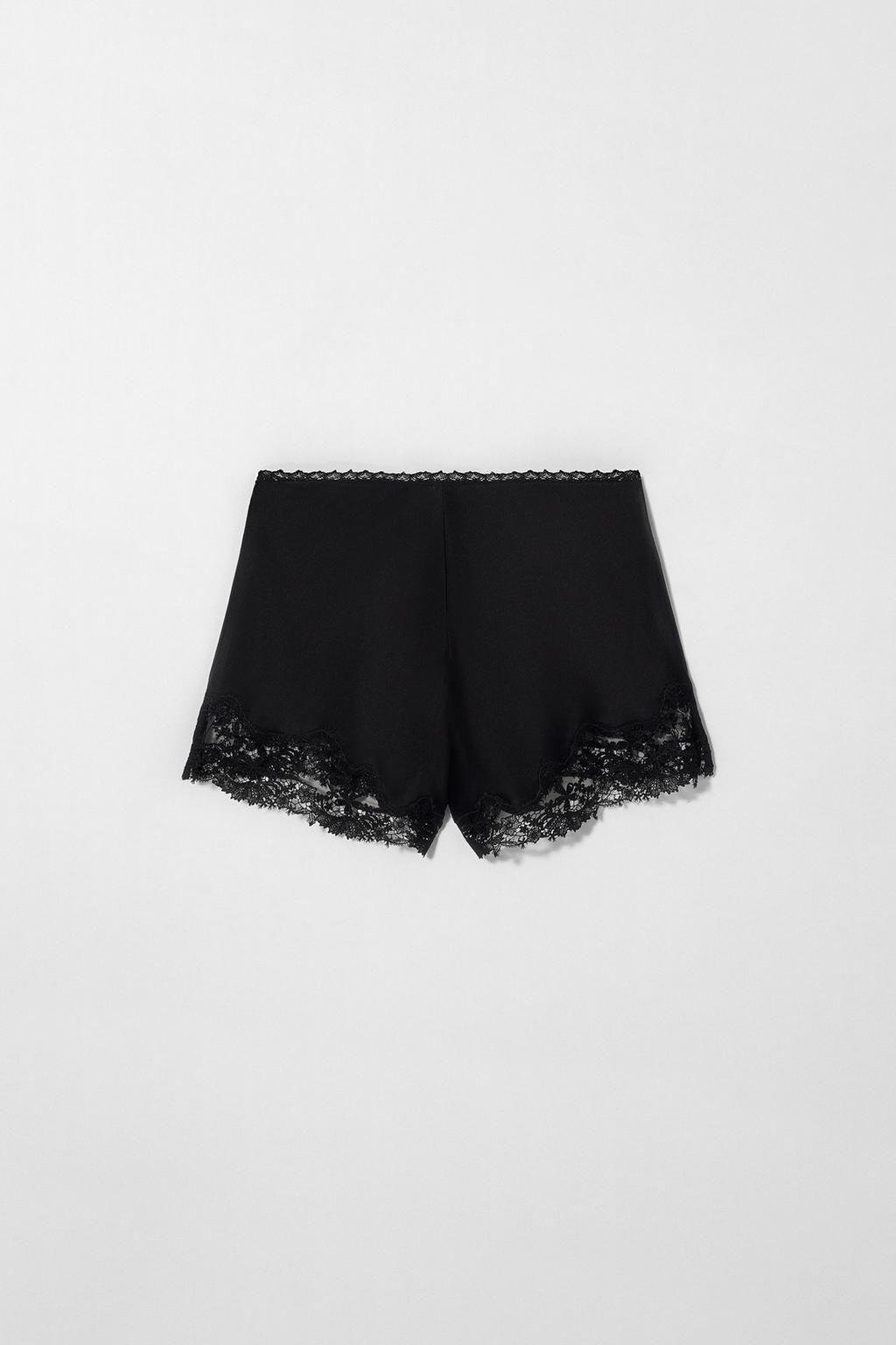 SILK LINGERIE SHORTS KATE MOSS X ZARA  фото 3