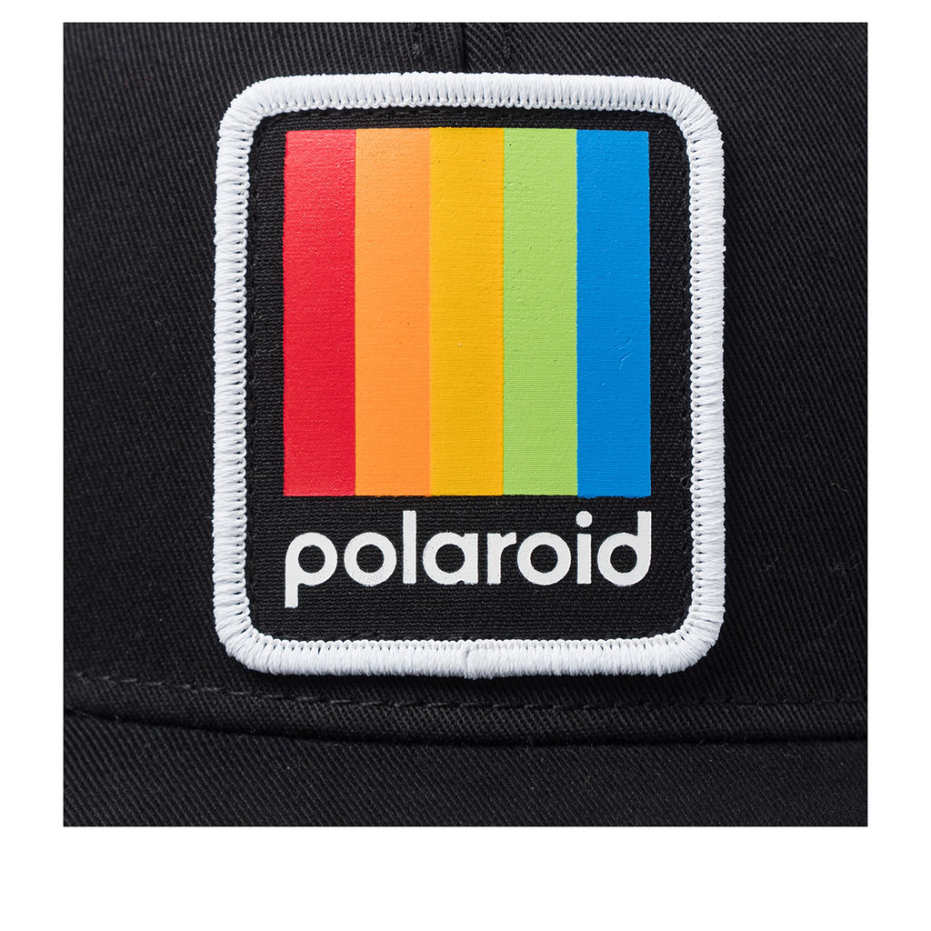 Бейсболка AMERICAN NEEDLE арт. 22005A-PLROID Polaroid Twill Valin Patch (черный)  фото 3