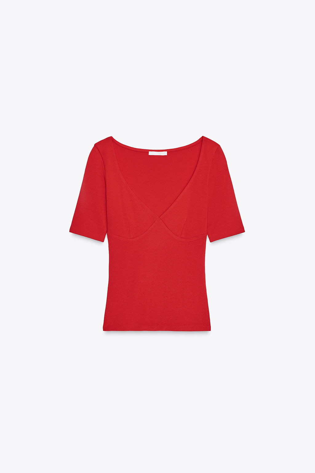 COTTON MODAL T-SHIRT - Zara фото 4