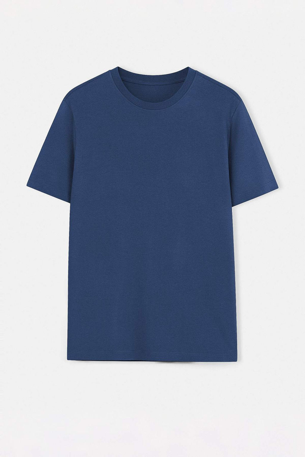 TRENDYOL MAN Tas-Lacivert Basic Slim Fit/Dar Kesim %100 Pamuklu 2li Paket K?sa Kollu T-Shirt TMNSS19BO0075 - Trendyolmilla фото 29